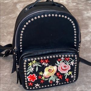 Sunset & Spring leather backpack